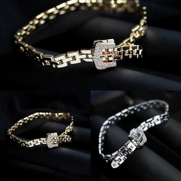 

новая омедненные мягкий для женщин простой моды полного diamondadjustable новые омедненные мягкого браслет для женщин простого braceletbrace, Golden;silver