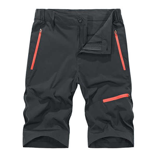 

2020 rapid drying, casual of men with military-style zipper thin men's trunks big size m-xxxl 4xl 5xl yx71, White;black