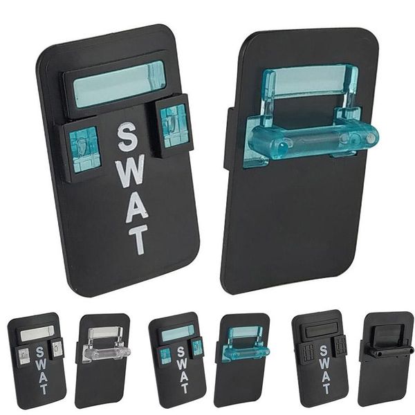 

10pcs/lot military swat weapon rectangle round shield building block army police figure set parts accessories moc brick toys wmtwbz xhlove