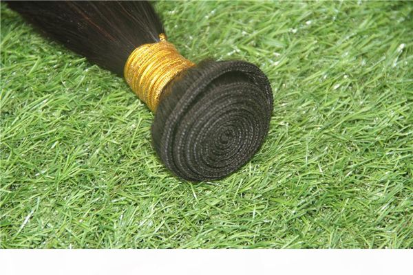 

malaysian straight hair bundle 100% human hair weave bundles 1 pc 100g remy hair extensions 10-30 inhcs, Black