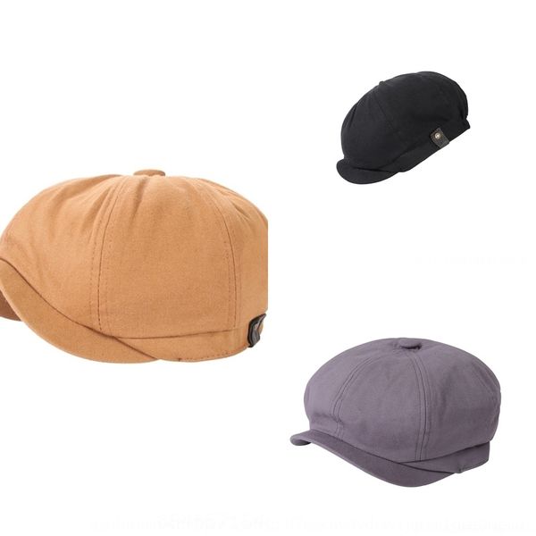 

x1vy wearzone fashion winter wool racoon berets women artist boina female felt fur cap new 15cm pom gorras planas flat cap real hats, Blue;gray