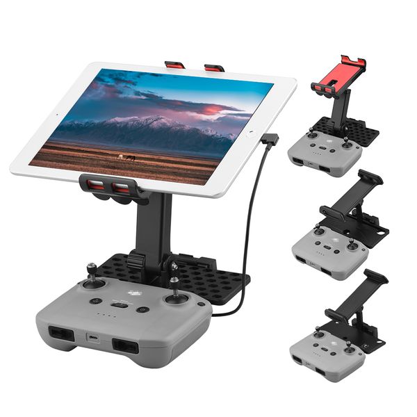 

extendable phone tablet stand holder dji air 2 remote control drone accessory adjustable bracket mount for mavic air2