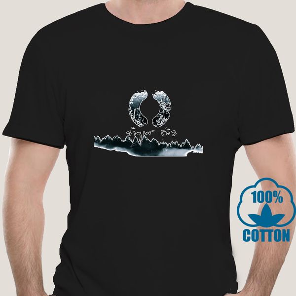 

4027a mans unique cotton short sleeves o-neck t shirt men sigur ros t-shirt sport hooded sweatshirt hoodie