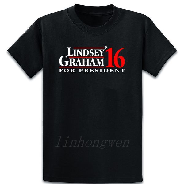 

lindsey graham 2016 t shirt cotton formal authentic summer style o-neck original customize shirt sport hooded sweatshirt hoodie