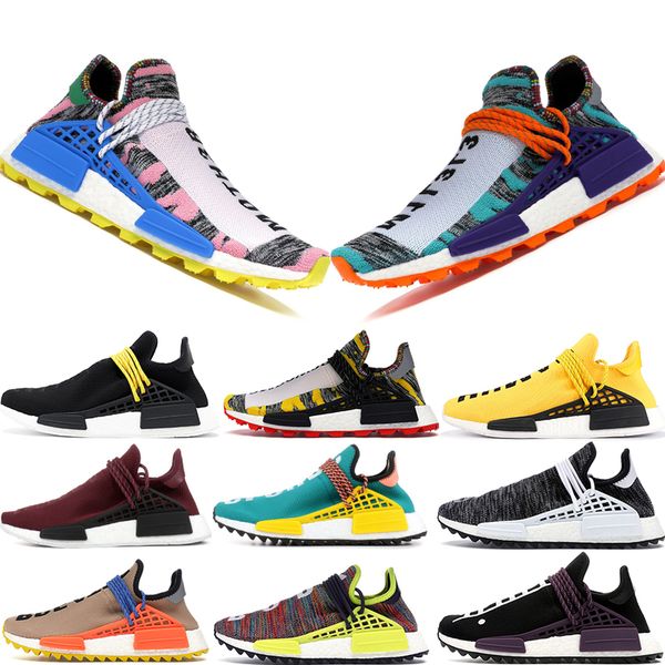 

with box selling human race noble crimson running men women hu yellow species black pharrell oreo designer shoes