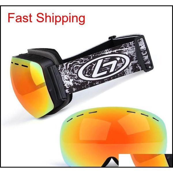 

professional 2018 new skiing eyewear anti-fog skateboard and snowboarding snowmobile ski googles uv400 snowboard glasses kdyng