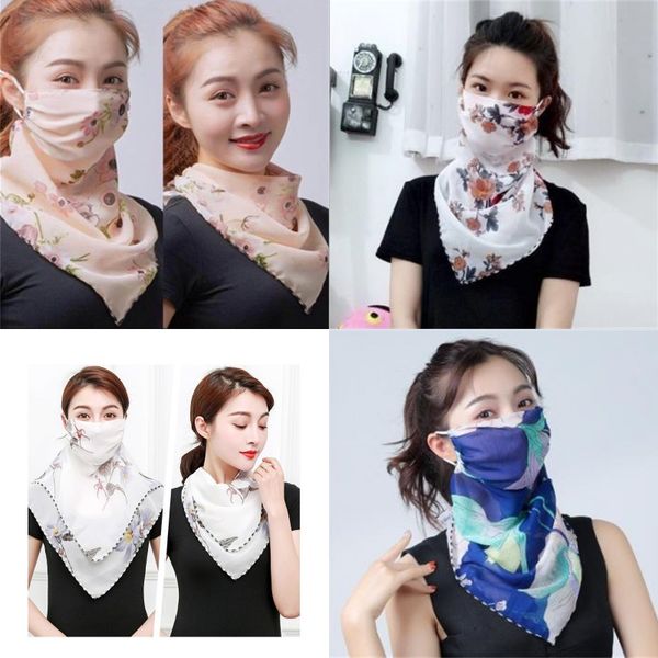

fashion windproof scarf face masks soft chiffon flower print warm neckerchief sunscreen mouth mask for womens ladies 4 1yr e1