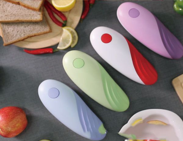 

2021 new electronic automatic can opener bottle jar tin hands operate open tools battires not in kit box