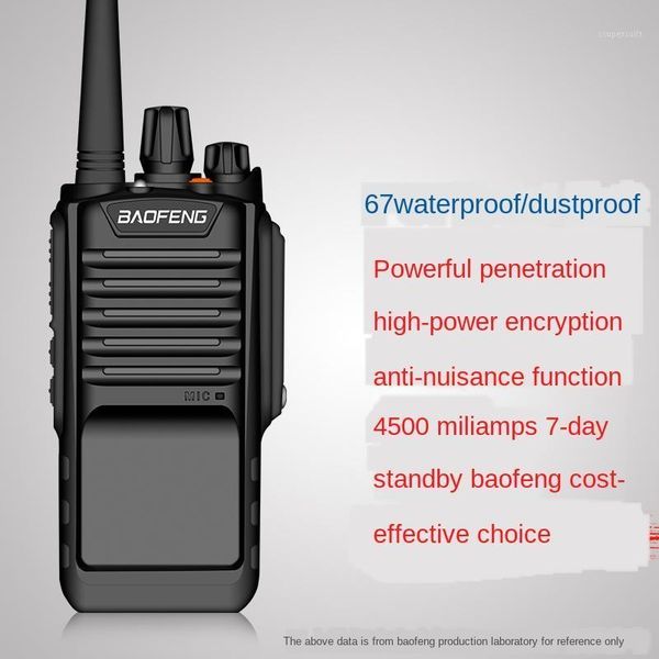 

walkie talkie baofeng bf-9700 interphone 8w power waterproof outdoor civil1