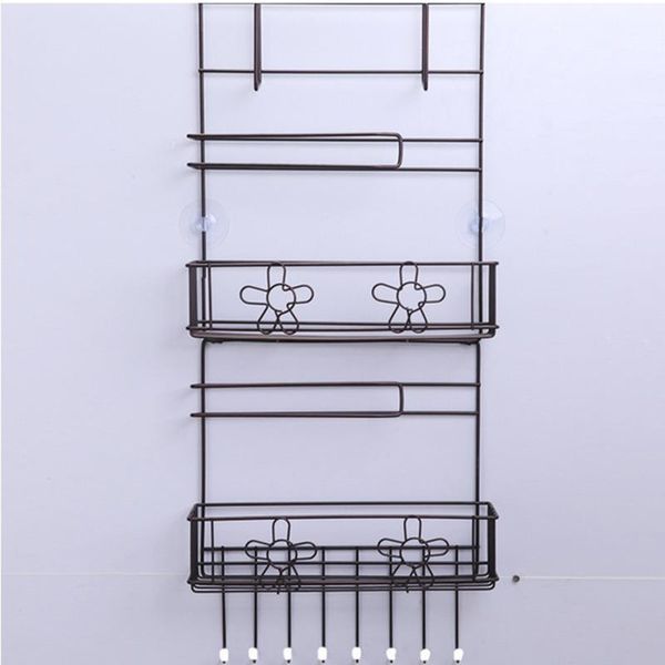 

kitchen multifunction refrigerator storage rack organizer shelf space saver fridge side wall storage hanging holder white large