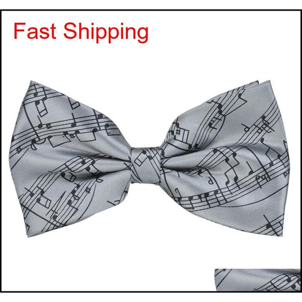 

fashion polyester silk wedding bow tie men's tie black tie wi qyljrv bdehome, Black;gray