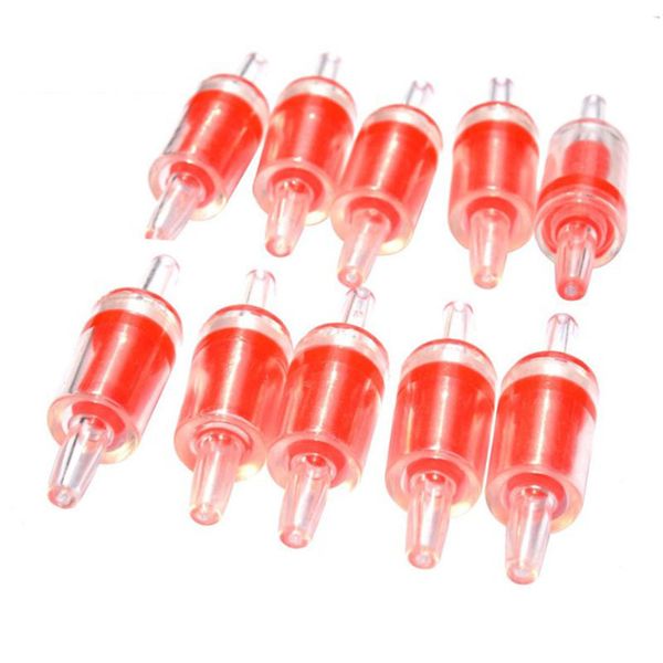 

5uds fish tank 5x one way non check valve co2 air pump system three color