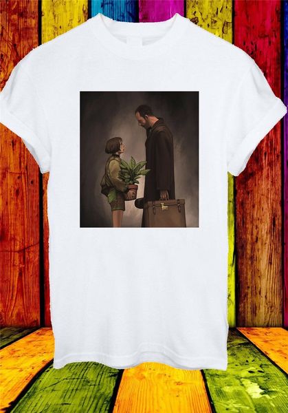 

леон матильда профессиональный жан рено фильм фильм мужчины женщины мужская футболка 756 подростковая pop top tee shirt спорта толстовка с к