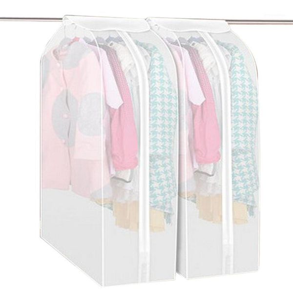 

dustproof clothes cover wardrobe hanging organizer storage bags suit coat dust cover protector wardrobe storage bag for clothes1
