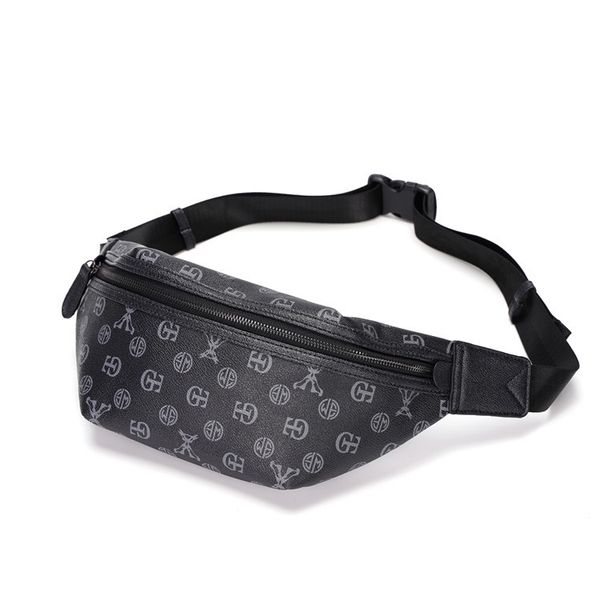 

cy002 men's waist bag leather male fanny pack belt bag for man pouch phone hip bum belts travel packs women letter wallets
