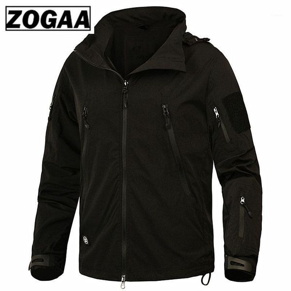 

jacket windbreaker nylon coat men all-matchtactical outerwear army breathable jackets zipper cool safari sportswear1, Black;brown