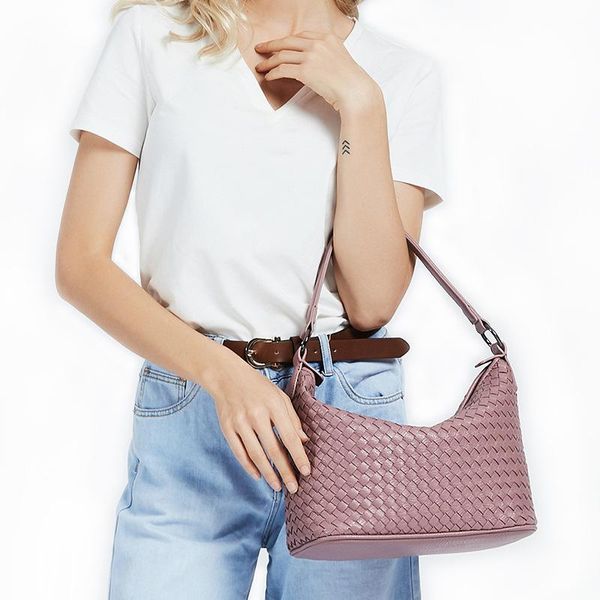 

shoulder bags women's bag 2021 woven korean portable