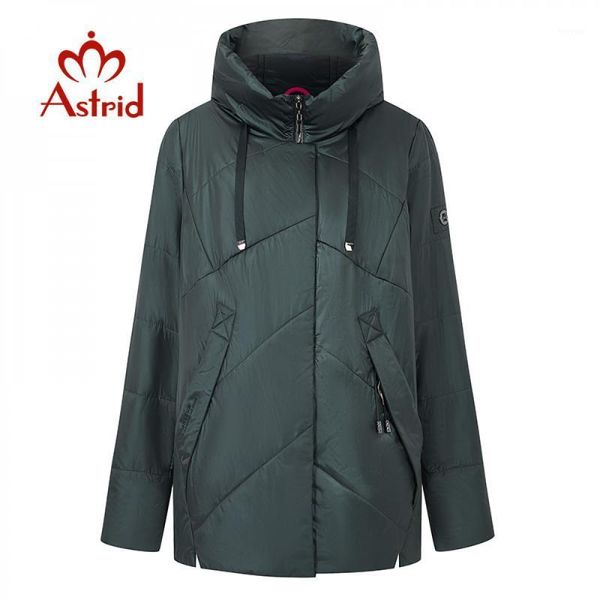 

astrid 2020 new winter women's coat women long warm parka fashion thick jacket hood bio-down hight quality female clothing 92981, Black