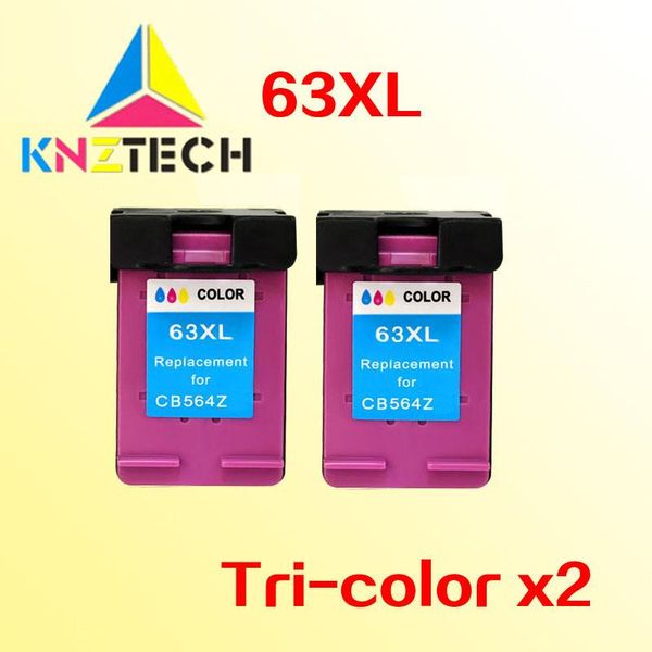 

2x for 63 63xl color ink cartridge compatible for 63 officejet 3830 4650 4652 4652 envy 4516 4512 4520 4522