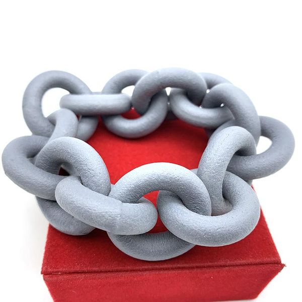 

yd ydbz 2020 новый handmade браслеты шарма женщины каучуковый браслет серый rope ручной аксессуары эластичность цепи мода punk ювелирные изд, Golden;silver