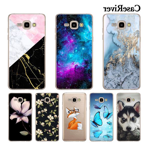 

caseriver 5.0" galaxy j320 j320f soft silicone protective phone for samsung j3 case cover