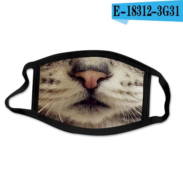 

print mouth mask cute funny pattern mascarillas mouth double layer washed reusable mask for face fabric face masks wmtmed yyysports