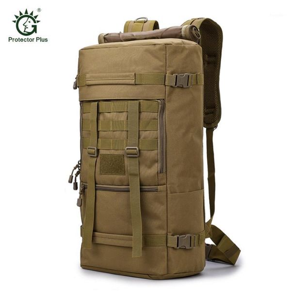 

outdoor bags 50 l travel backpack sports bag tactical hiking camping waterproof wear-resisting nylon mountaineering bag1