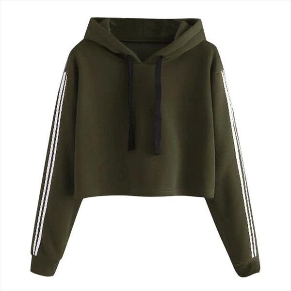 

women hoodie sweatshirt jumper sweatershirt short coat women sport pullover hooded female autumn winter fashion, Black