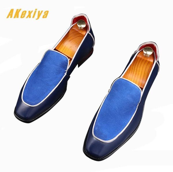 

2020 men designer mixed colors gentleman slip-on oxfords shoes homecoming male wedding prom formal dress shoes sapato social, Black