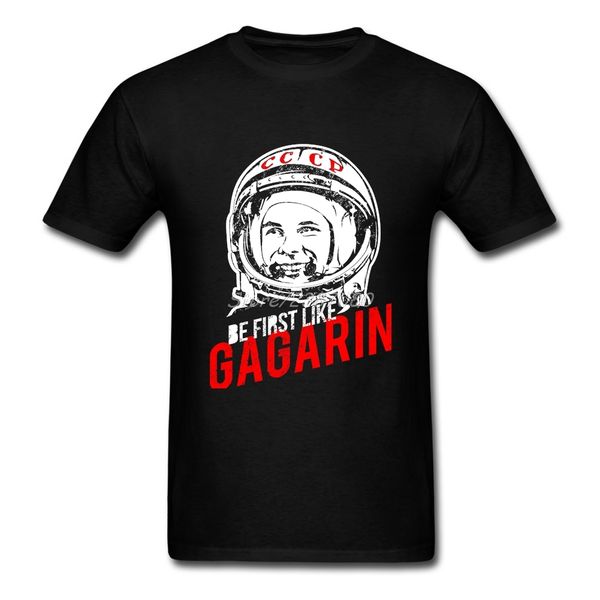 

be first like yuri gagarin the first cosmonaut of the ussr short sleeve leisure plus size funny sport hooded sweatshirt hoodie men t shirt
