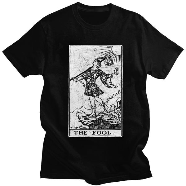 

the fool tarot card major arcana fortune telling occult halloween short sleeved casual tshirt gift hooded sweatshirt hoodie men t shirt