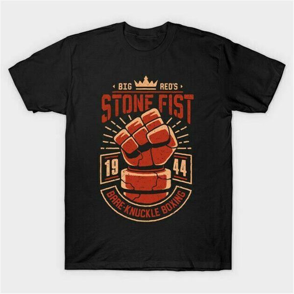 

hellboy t-shirt 2019 movie stone fist boxing dark horse comics men-women black fitness tee shirt sport hooded sweatshirt hoodie
