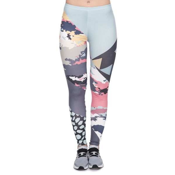 

new leggins mujer modern camo printing legging feminina leggins fitness woman pants workout leggings 201202, Black