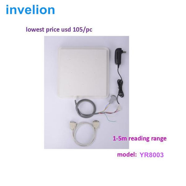 

access control card reader vehicle long range rfid 1-5meters uhf antenna readers with english sdk test demo user manual tags