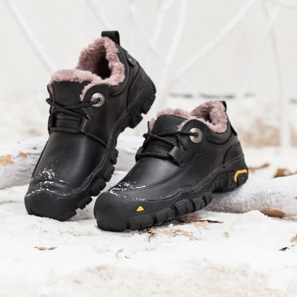 

boots men winter 2019 genuine leather handmade brand warmest winter men shoes #bg1568 #ap2h