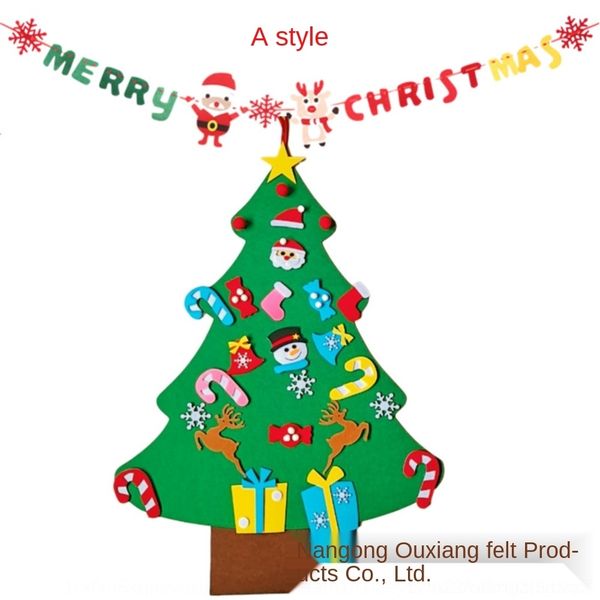 

tzkyh felt 56g4 new handmade shopping mall decoration felt diydiy new christmas decoration handmade tree christmas shopping mall tree 56g4s