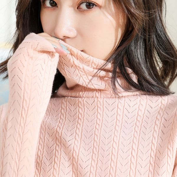 

fwrzs 2020 base and winter new turtleneck sweater pullover sweater female for students korean style knitted autumn shirt pullover short slim, White;black