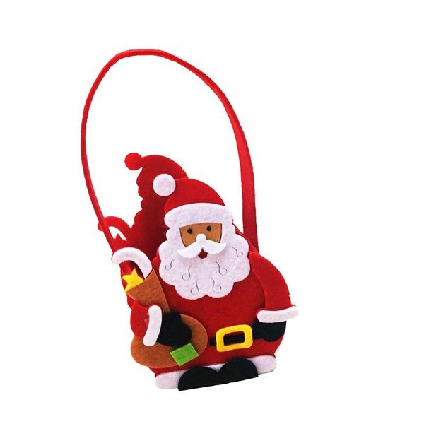 

стереоскопическая мини рождественской подарочные пакеты сант-клаус дом candy bag xmas декор отдых барсетка новогодних главные для вечеринок