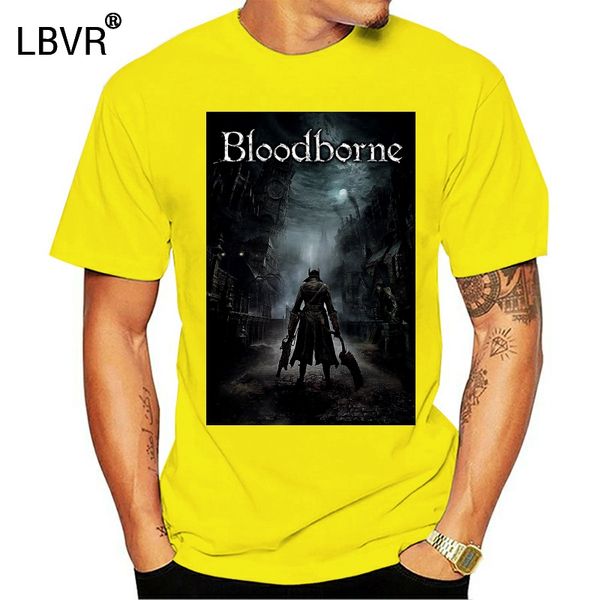 

bloodborne мужчины night street большая черная футболка мужская футболка с коротким рукавом вокруг шеи футболка для мальчика 012655 спорта с
