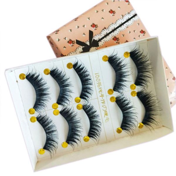 

mink eyelashes 5 pairs of handmade 3d mink lashes natural eyelashes extended beauty makeup false