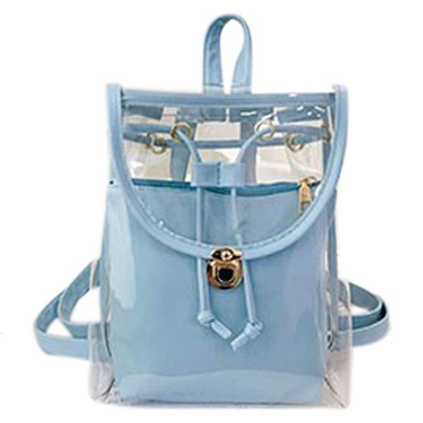 

transparent backpack jelly mini lady backpack school backpack teen girls women bag