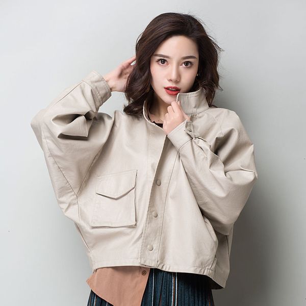 

autumn news 2020" black skirt, synthetic wallet, women's motorcycle jacket