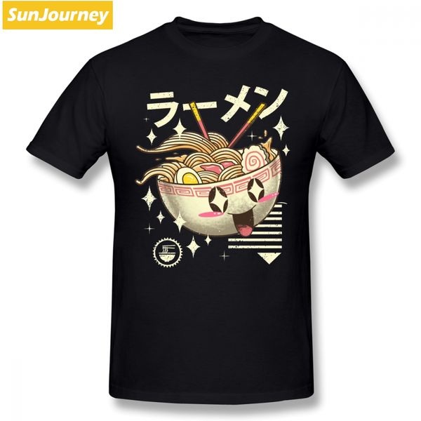 

retro kawaii ramen men t shirt summer big size cotton crewneck custom short sleeve t-shirts for men sport hooded sweatshirt hoodie