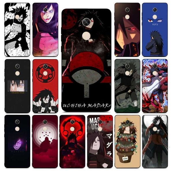 

1dwmaiyaca naruto uchiha madara's redmi note 7 5 9 pro 8t mi 4x 5plus 6 7a 8 mobile case