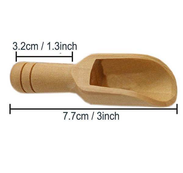 

mini wooden scoops bath salt powder detergent powder spoon candy laundry tea coffee spoons eco friendly wood min jlllka lajiaoyard
