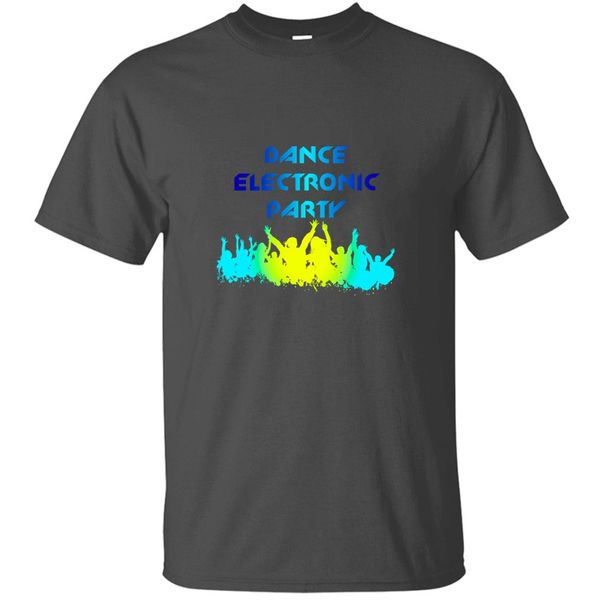 

summer new arrival dance electronic party for mens hilarious 100% cotton camisas fitness hoodie designers t shirts sweatshirt