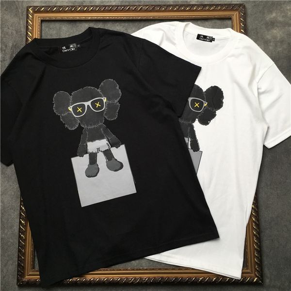 

men's short-sleeved t-shirt cute cartoon pattern women shirts|streetwear 2191001577 s7ax, White;black