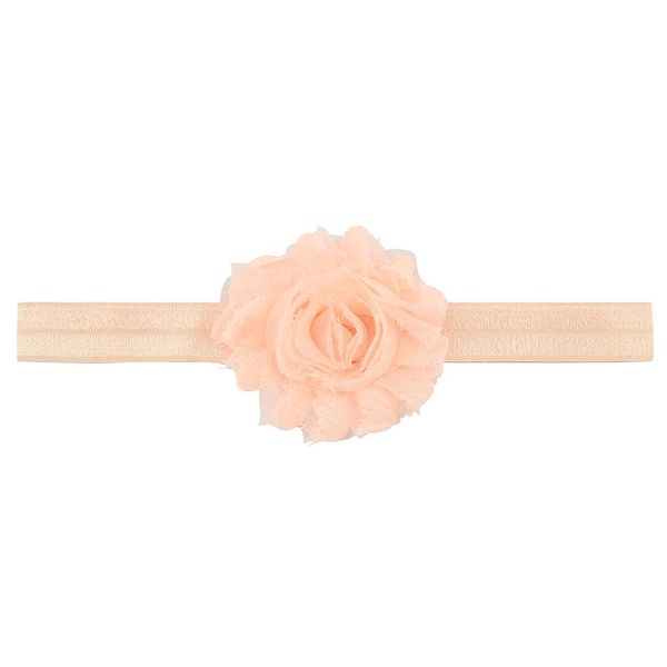 

2 inch 24pcs /lot shabby chiffon wave rosette flowers headband hair bow kids headwear hair band for hair accessories 583 q sqcftq