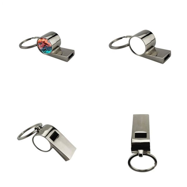 

sublimation blank fashion keys chains men women kirsite thermal transfer printing whistle pattern fashion key buckle diy 6nw j2