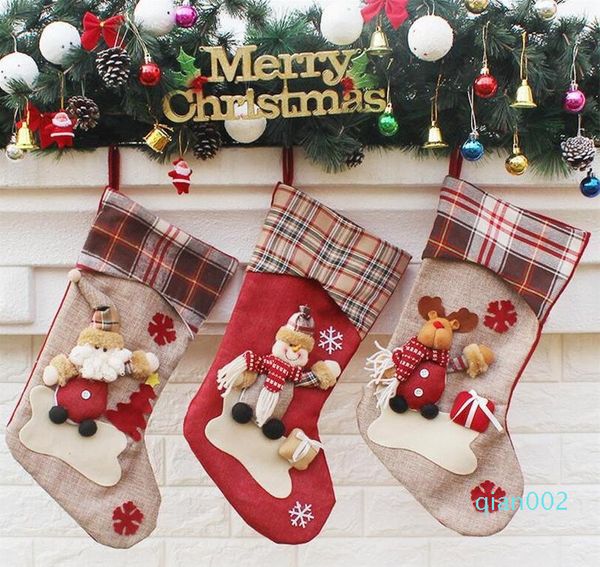 

factoryroo2party factoryrg3nornament 3 arrival decor styles stockings new decorations santa christmas stocking candy socks bags xma